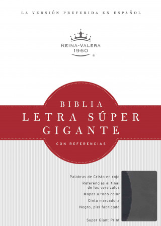 RVR 1960 BIBLIA LETRA SPER GIGANTE NEGRO