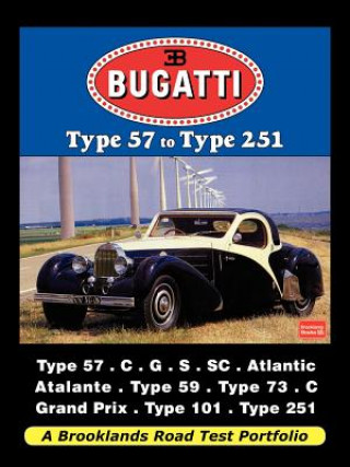 Bugatti - Type 57 to Type 251 Road Test Portfolio