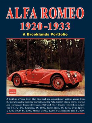 Alfa Romeo 1920-1933 Road Test Portfolio