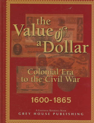 Value of a Dollar 1600-1865 Colonial to Civil War, 2005