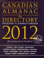 Canadian Almancy & Directory, 2013