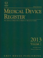 Medical Device Register, 2013