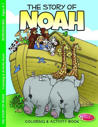 The Story of Noah: Coloring and Activity Book for Ages 4-7 (Pk of 6)