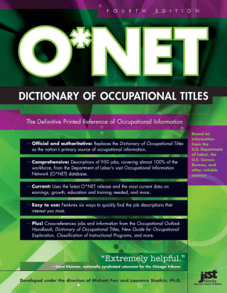 O* Net Dictionary of Occupational Titles