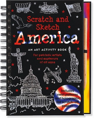 America: An Art Activity Book for Patriotic Artists and Explorers of All Ages [With Wooden Stylus]