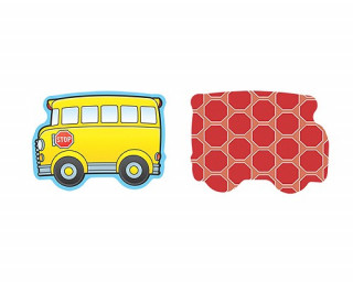 School Buses Mini Cut-Outs