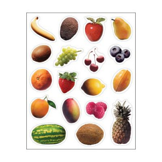 Fruit: Photographic Shape Stickers