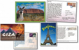 Postcards from Around the World Bulletin Board Set