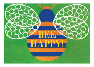 Bee Happy Birthday Card [With 6 Envelopes]