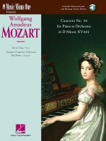 Mozart Concerto No. 20 in D Minor, Kv466: Book/2-CD Pack