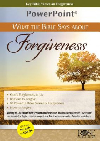 What the Bible Says about Forgiveness PowerPoint Presentation