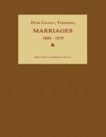 Dyer County, Tennessee, Marriages 1860-1879