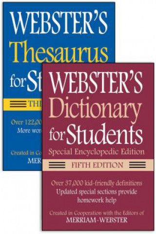 Webster's for Students Dictionary/Thesaurus Shrink-Wrapped Set