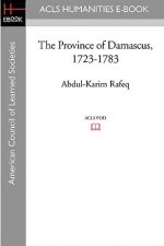 The Province of Damascus, 1723-1783