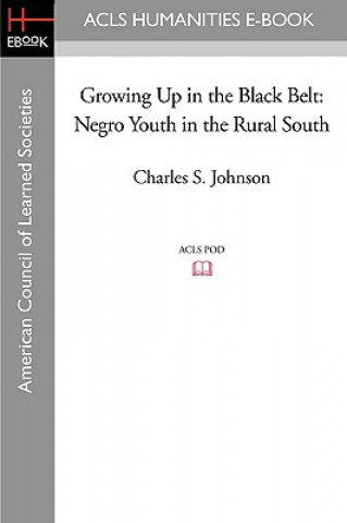Growing Up in the Black Belt: Negro Youth in the Rural South