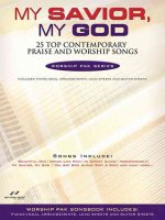 My Savior, My God