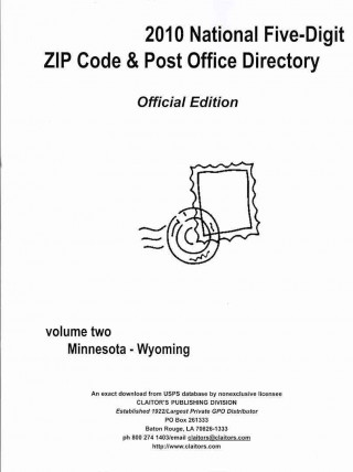 National Five-Digit Zip Code and Post Office Directory