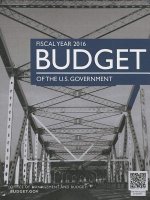 Budget of the United States, Fiscal Year 2016
