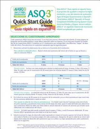 Asq-3 Quick Start Guide in Spanish
