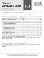Test of Integrated Language and Literacy Skills (Tills ) Student Language Scale (Sls)