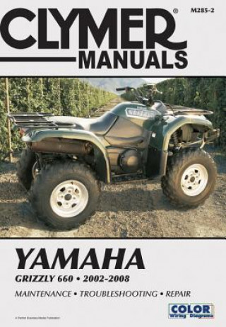 Clymer Yamaha Grizzly 660 2002-20 (Jay Bogart,Mitzi McCarthy,Bob Meyer)(Brožovaná)