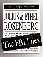 Julius and Ethel Rosenberg: The FBI Files