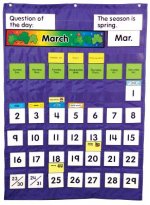 Complete Calendar & Weather Pocket Chart