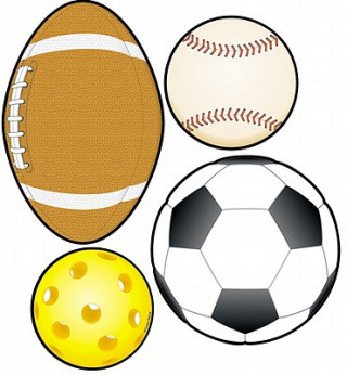 Sports Balls Cut-Outs