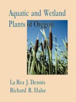 Aquatic and Wetland Plants of Oregon with Vegetative Key