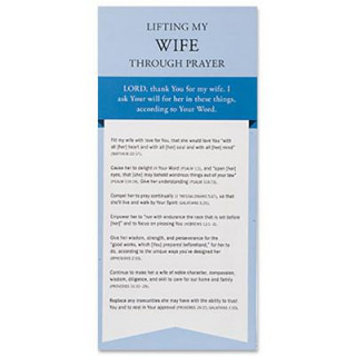 Lifting My Wife Through Prayer 25 Pack
