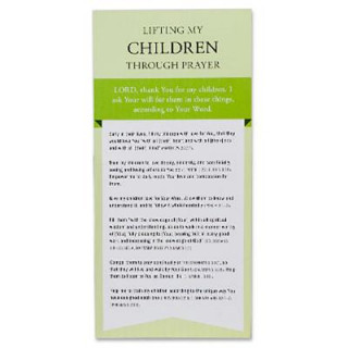 Lifting My Children Through Prayer Card - 25 Pack
