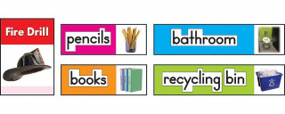 Photographic Classroom Labels