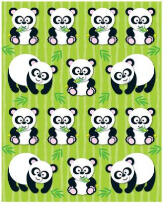 Pandas Shape Stickers