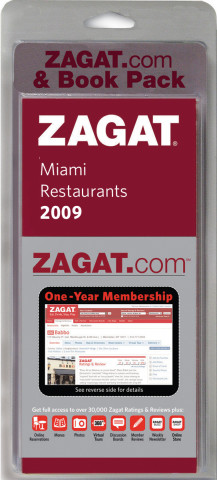 2009 Miami Zagat.com & Book Pack