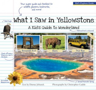 What I Saw in Yellowstone: A Kid's Guide to Wonderland