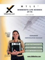 Mtle Minnesota Life Science (9-12) Teacher Certification Test Prep Study Guide