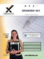 Nes Spanish 401 Teacher Certification Test Prep Study Guide