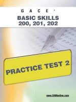 Gace Basic Skills 200, 201, 202 Practice Test 2