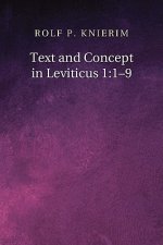 Text and Concept in Leviticus 1