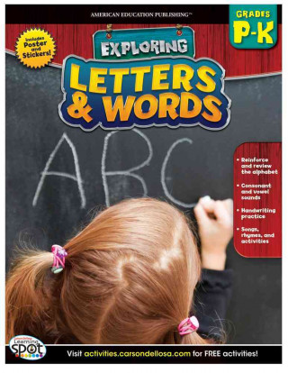 Letters & Words, Grades P-K [With Poster]