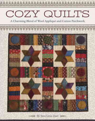 Cozy Quilts: A Charming Blend of Wool Applique and Cotton Patchwork