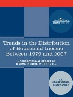 Trends in the Distribution of Household Income Between 1979 and 2007 - A Congressional Report on Income Inequality in the U.S.