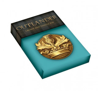 Outlander Crown & Thistle Pin