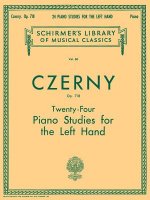 Czerny: Twenty-Four Piano Studies for the Left Hand, Op. 718