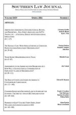 Southern Law Journal, Vol. XXIV, Spring 2014