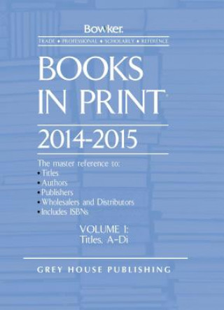 Books in Print - 7 Volume Set, 2014/15