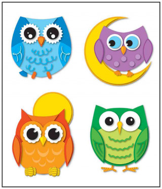 Colorful Owls
