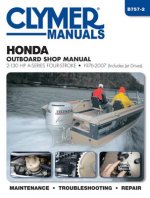Honda Outboard Shop Manual: 2-130 HP A-Series Four-Stroke 1976-2007 (Includes Jet Drives)