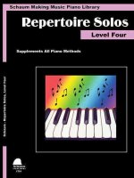 Making Music Piano Library Repertoire Solos: Level Four