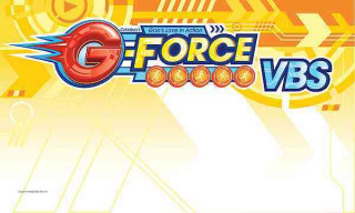 Vacation Bible School (Vbs) 2015 G-Force Outdoor Banner: God's Love in Action